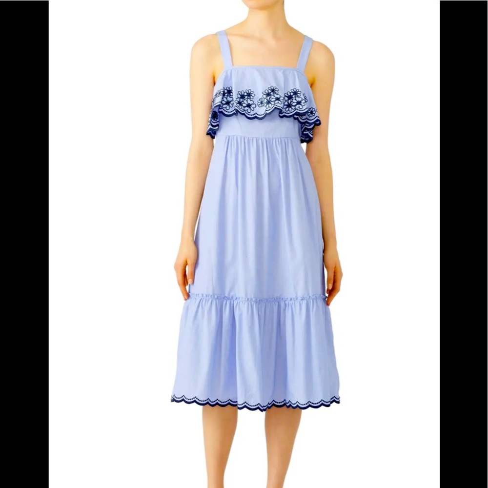 Kate spade New York embroided patio dress